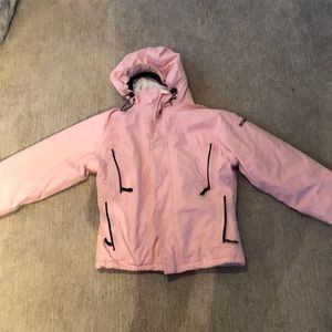 pink SESSIONS snow jacket size small, good conditi